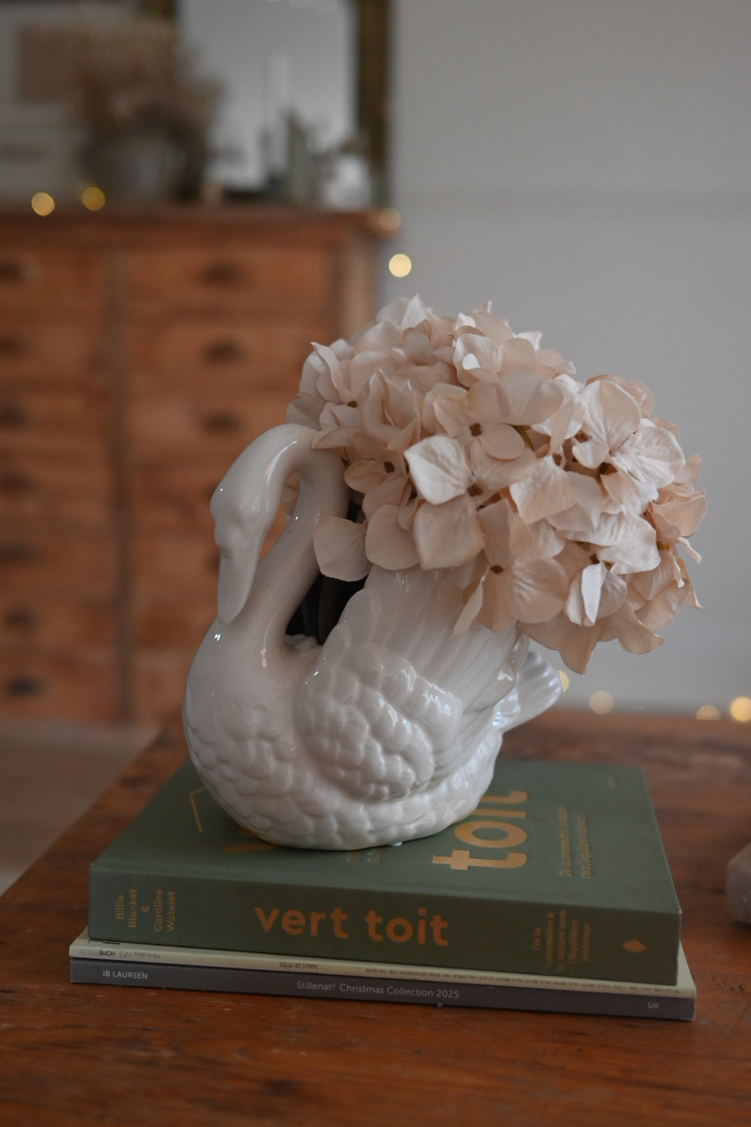 Vase cygne