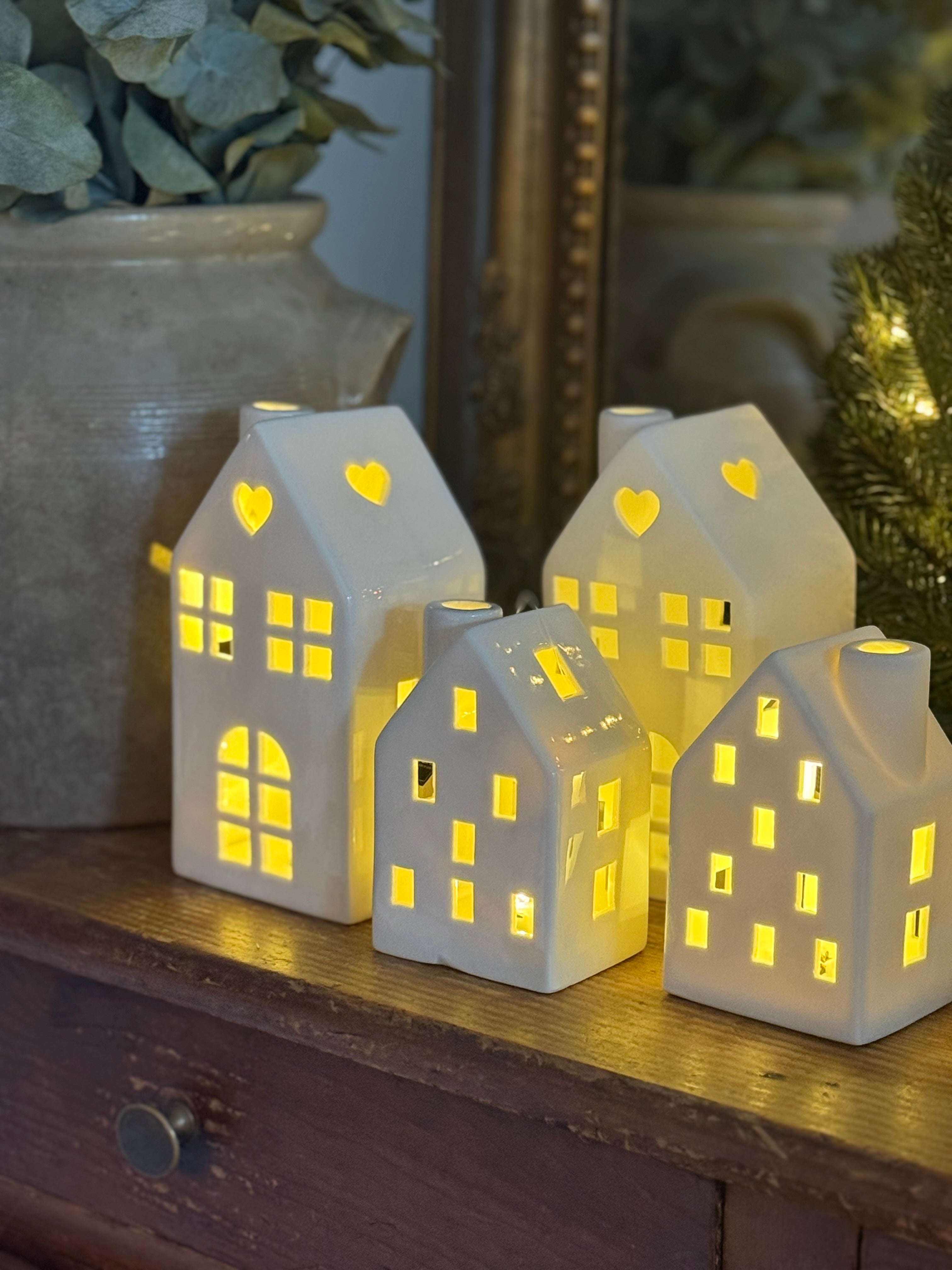 Photophore maison à led