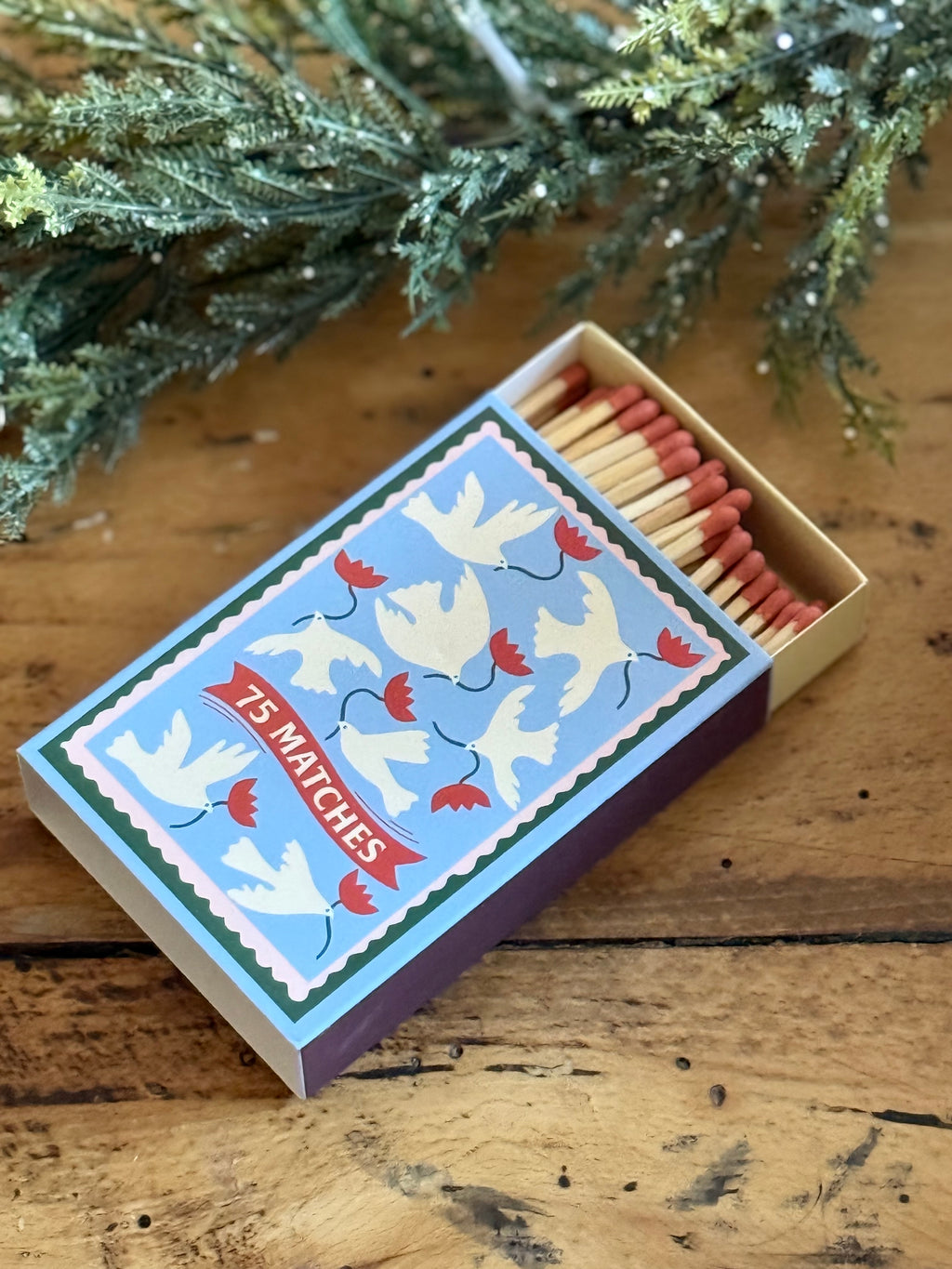 Boîte d’allumettes oiseaux