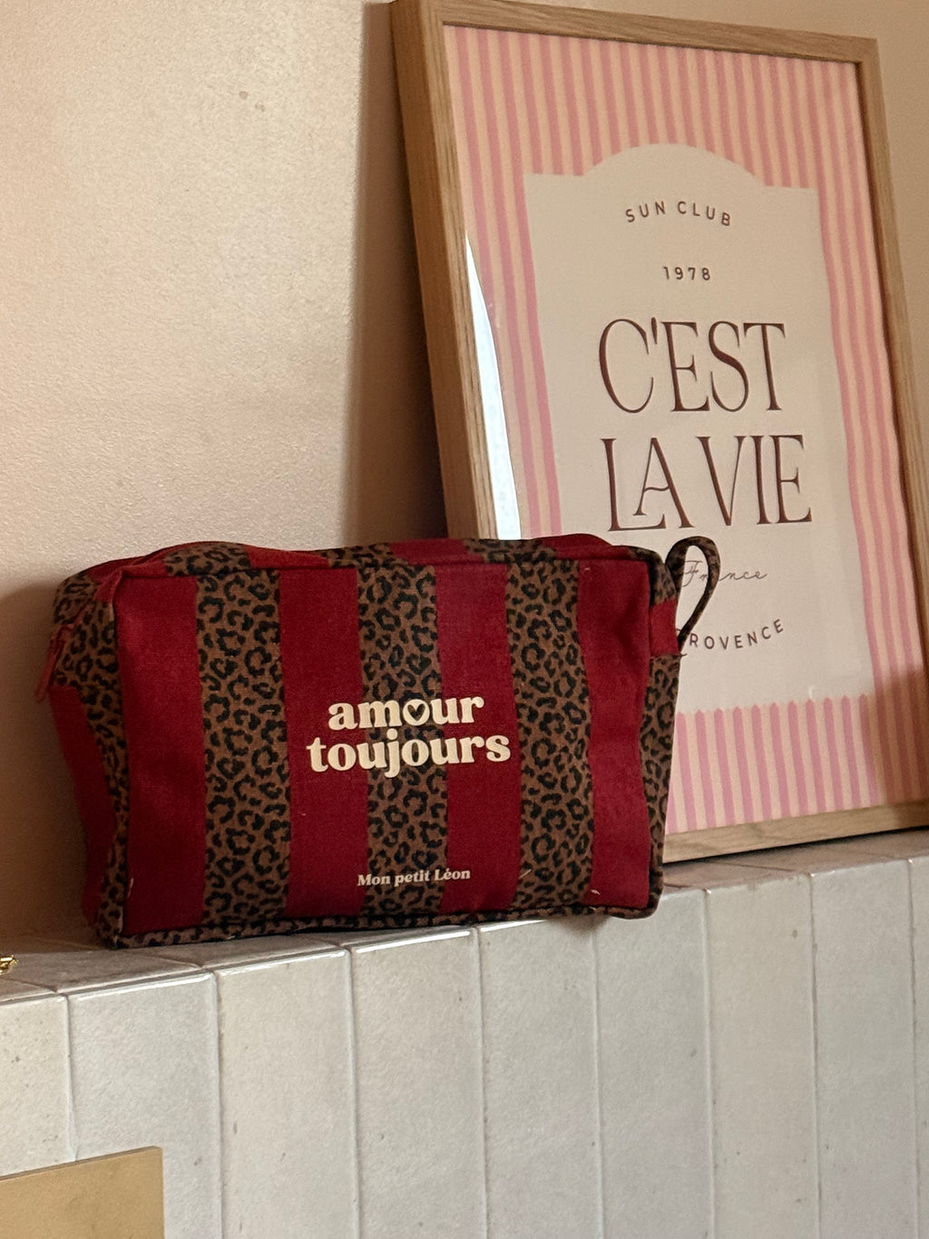 Trousse de toilette Amour toujours