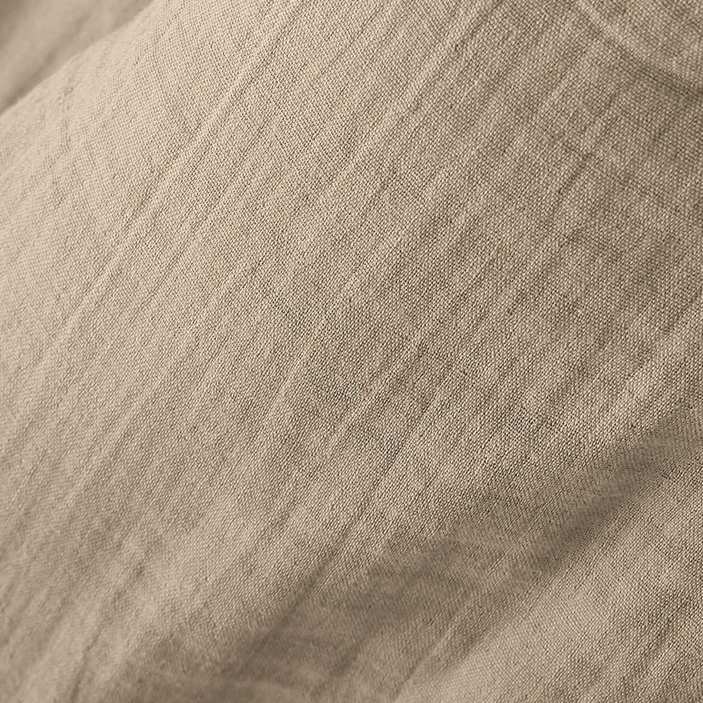 Rideau gaze de coton Naturel