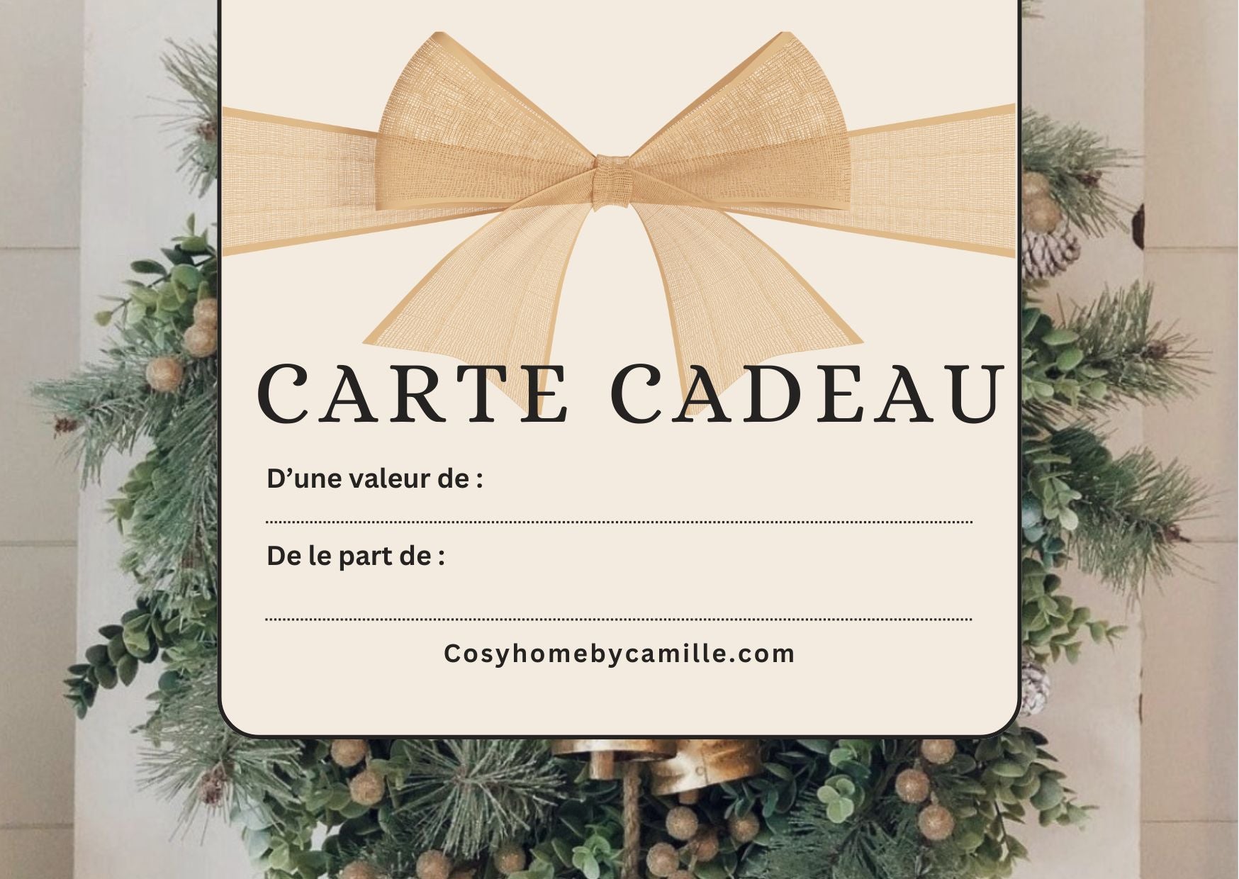 Carte cadeau