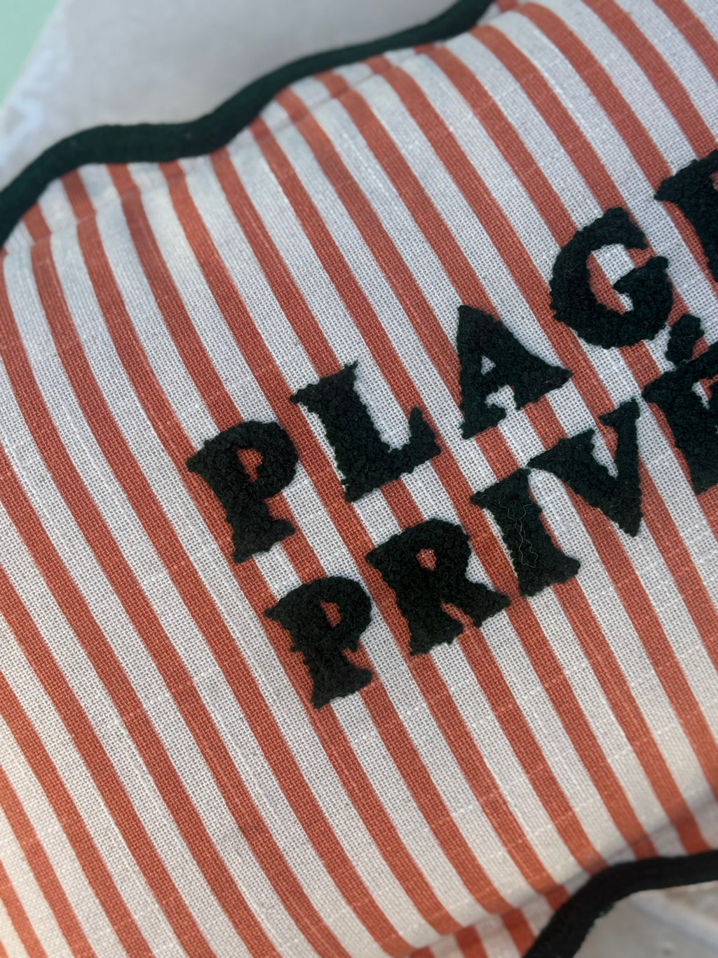 Coussin Plage privée