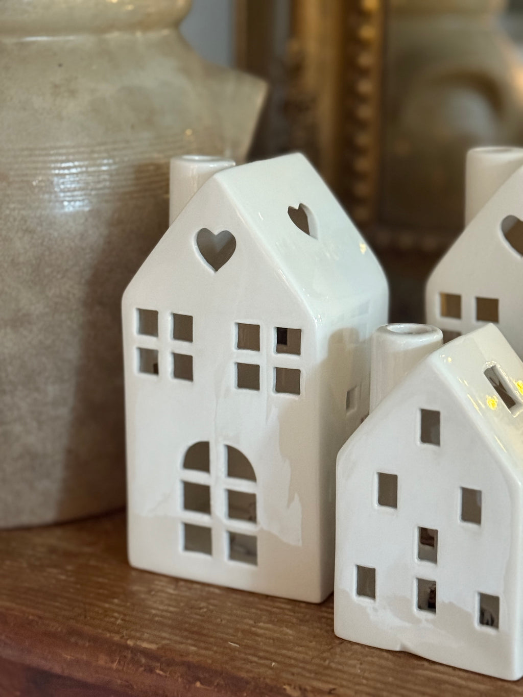 Photophore maison à led