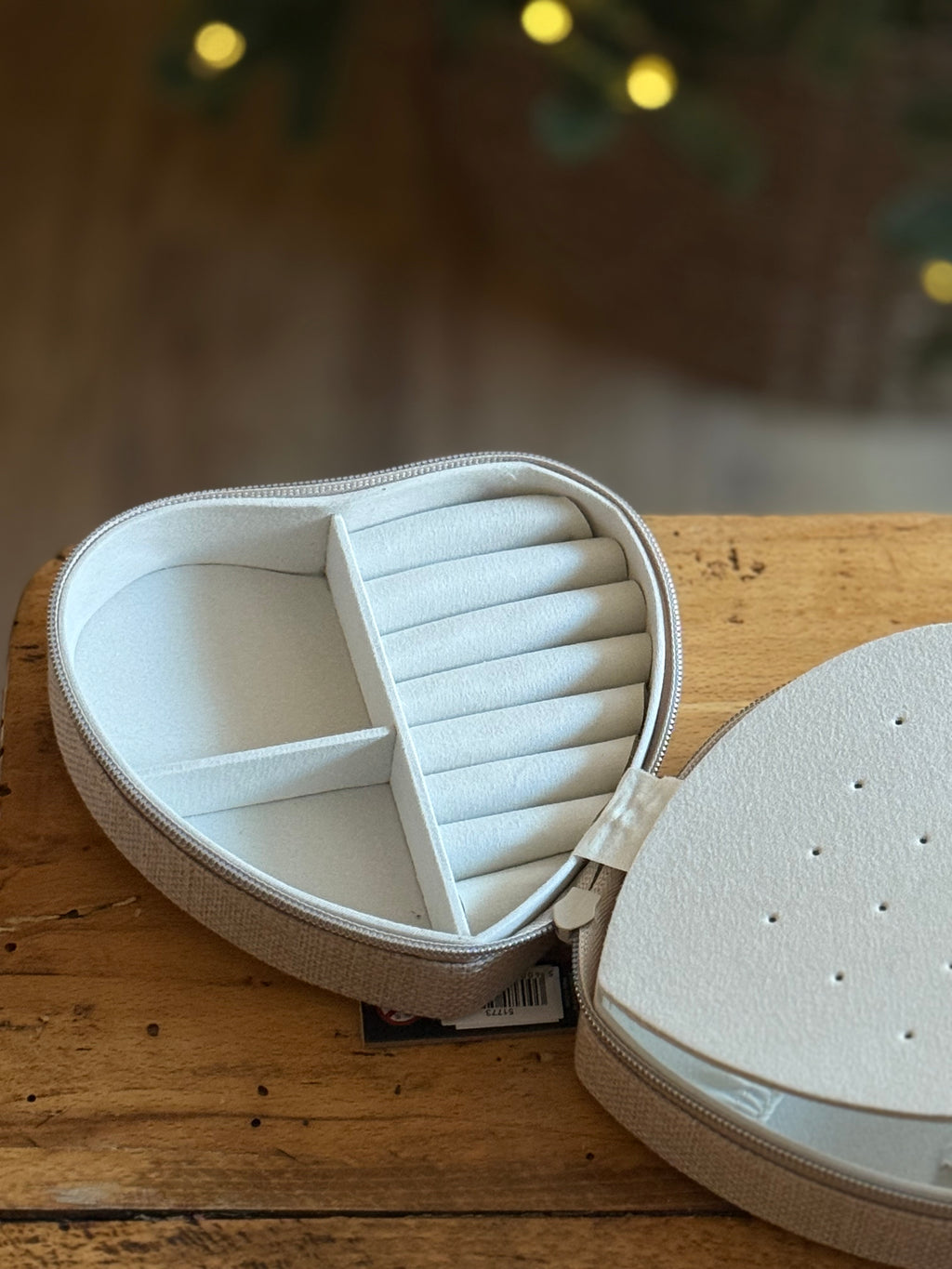 Boîte à bijoux cœur