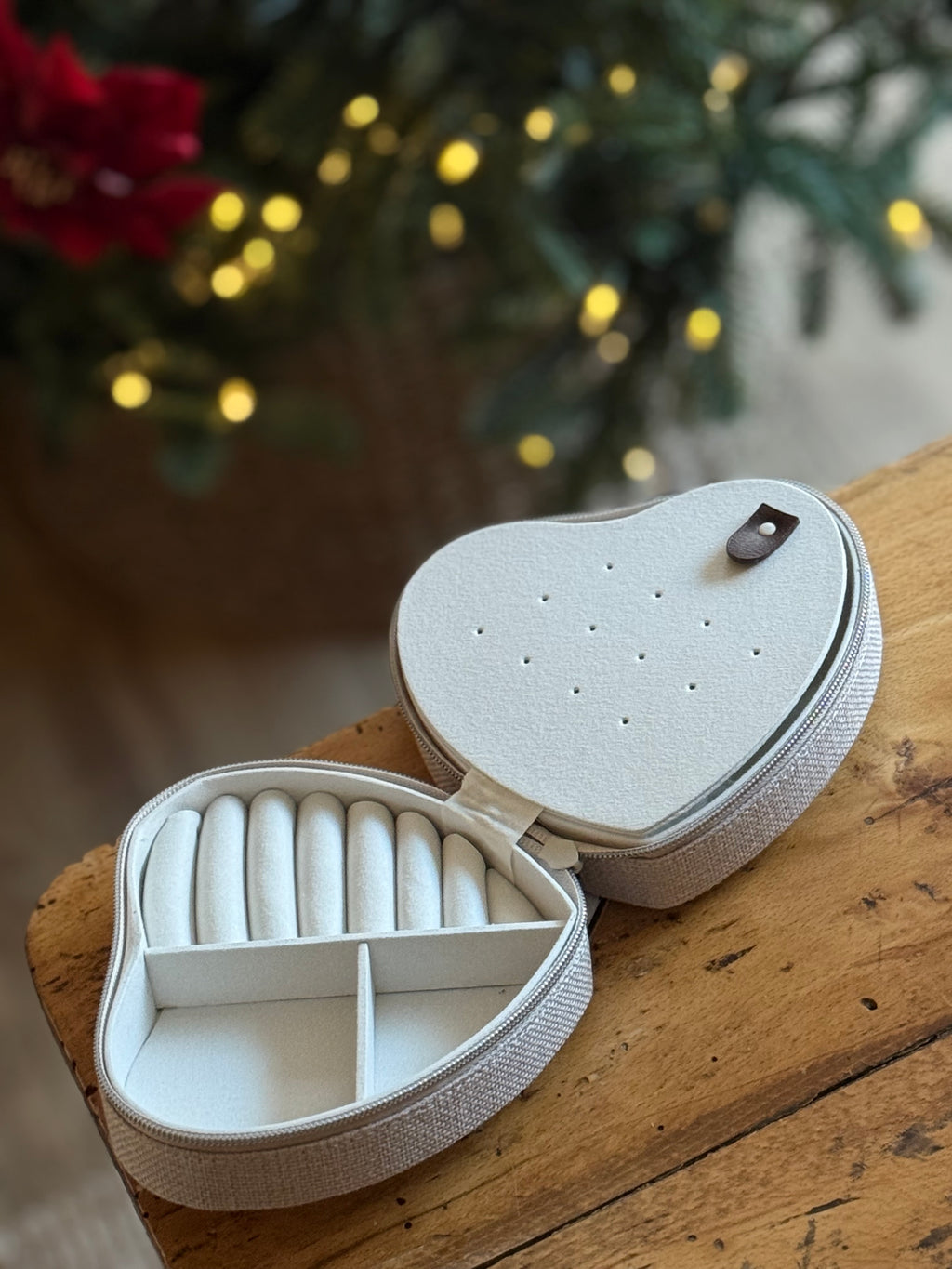 Boîte à bijoux cœur