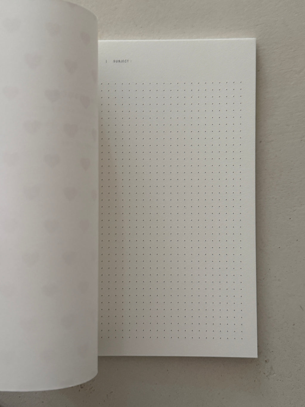 Carnet souple PETITS CŒURS