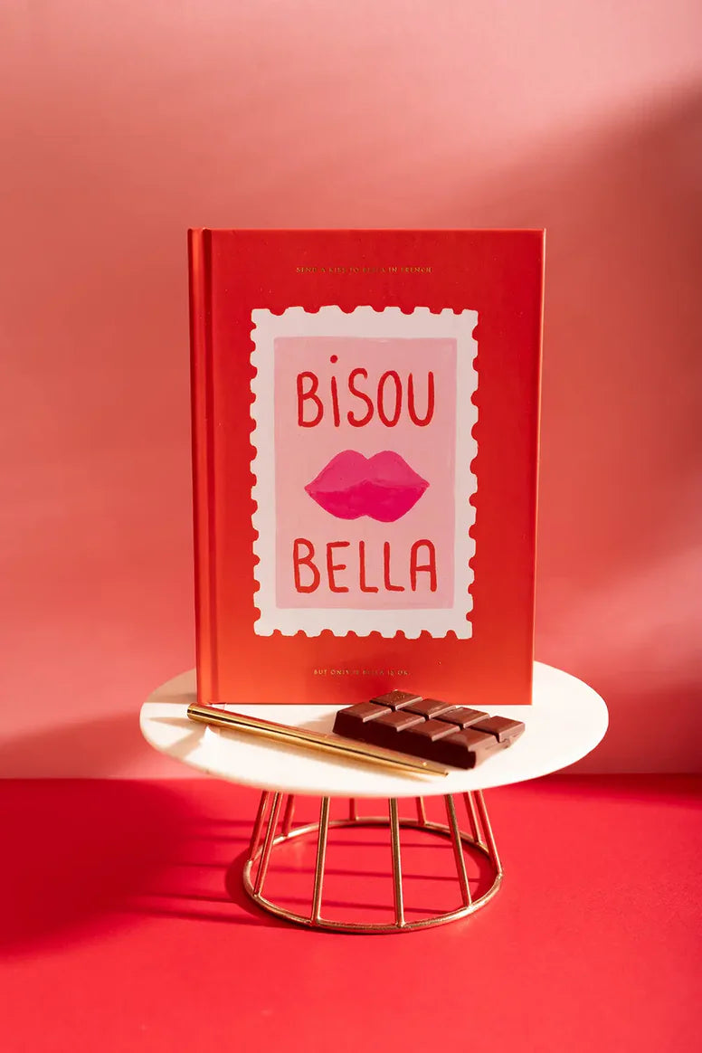 Livre de note rigide BISOU BELLA