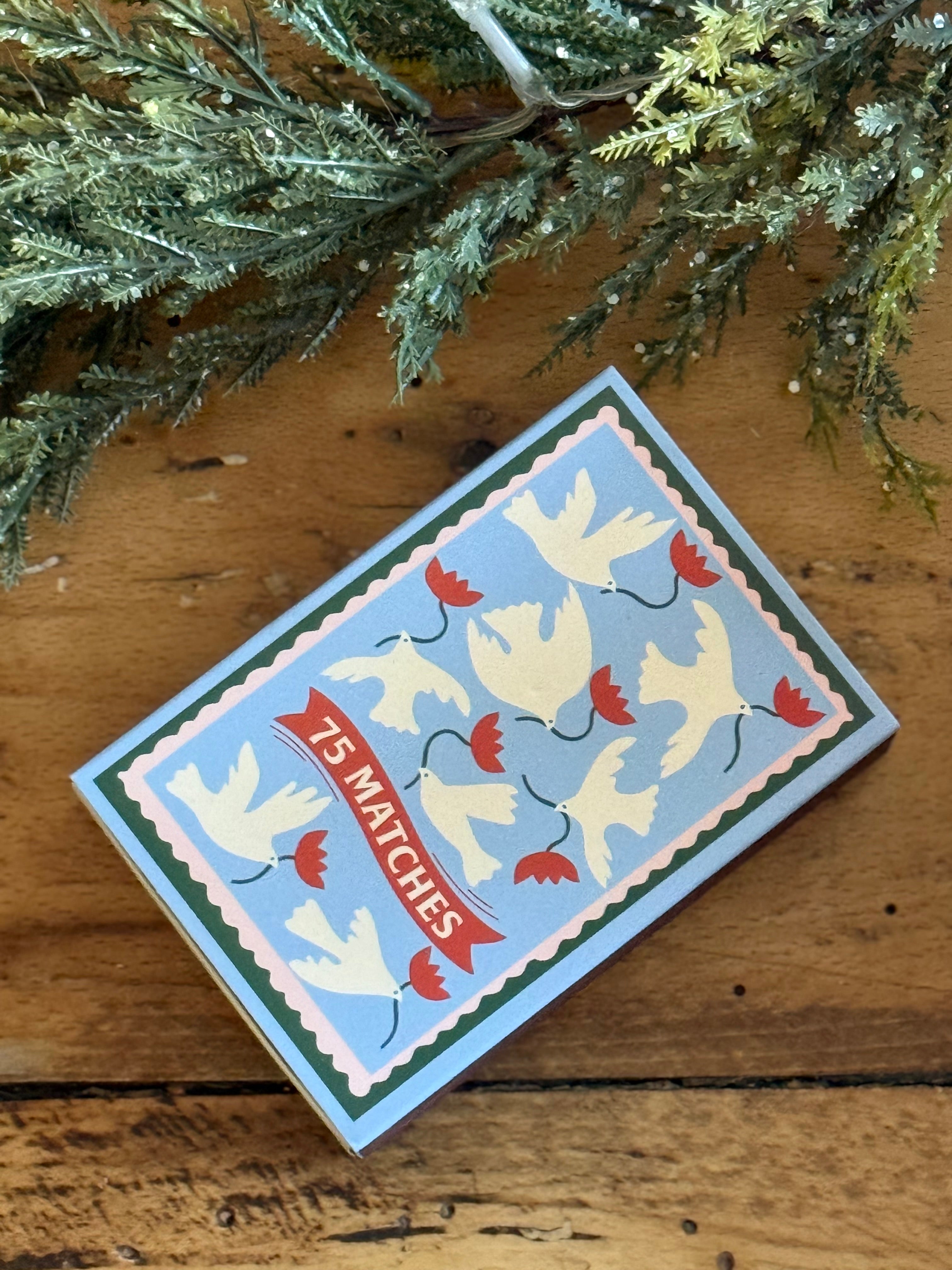 Boîte d’allumettes oiseaux