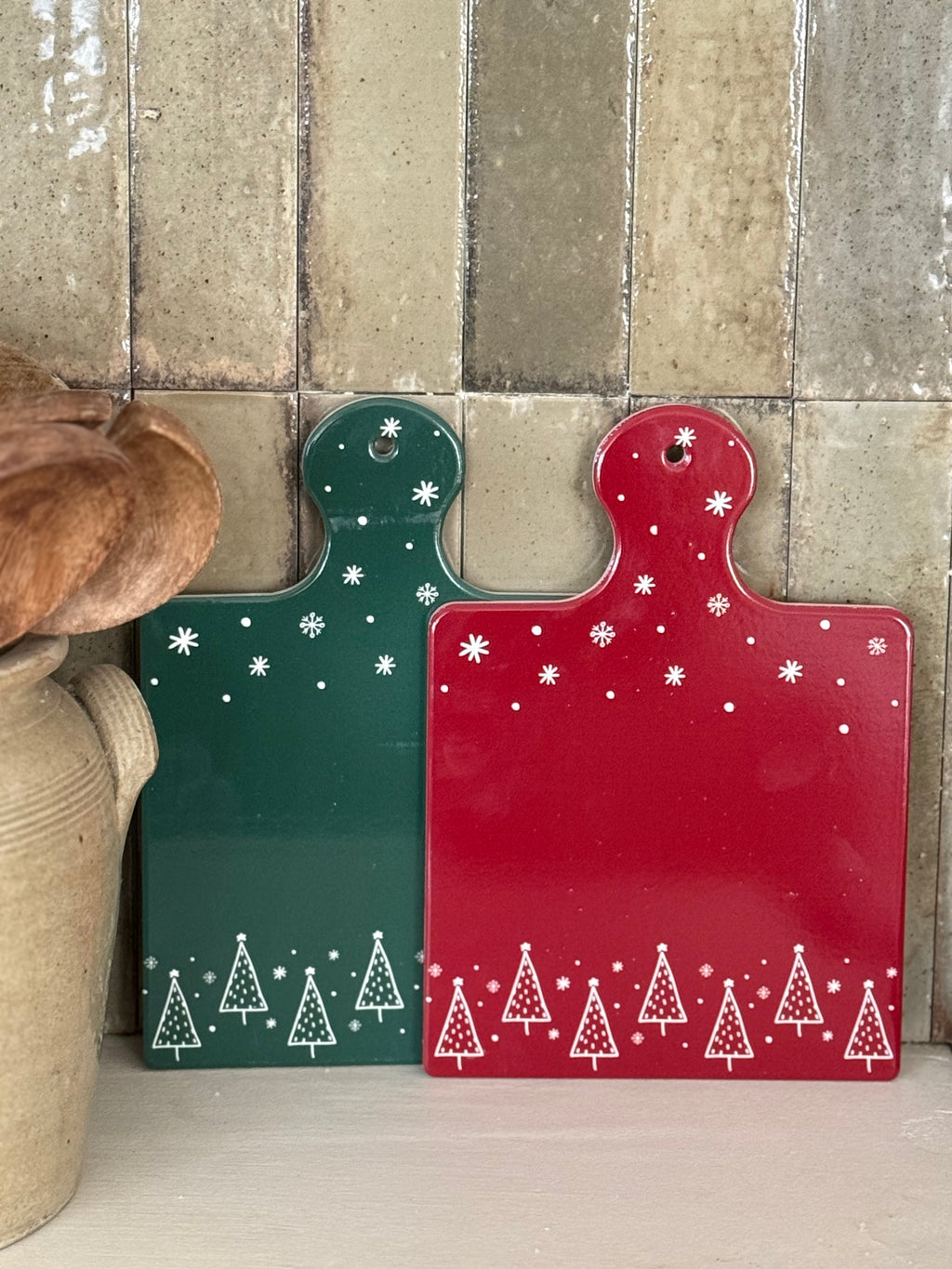 Planche à découper de Noël