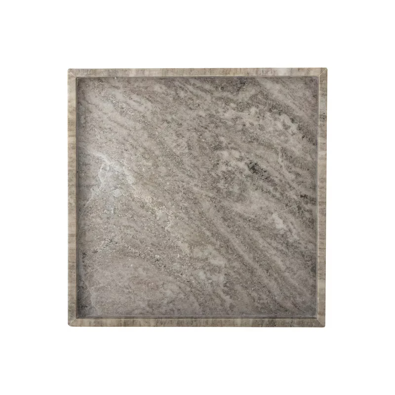 Grand plateau en marbre