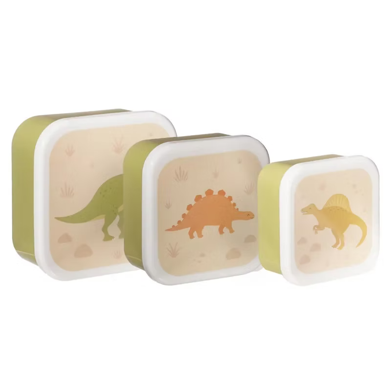 Trio de lunch box Dino