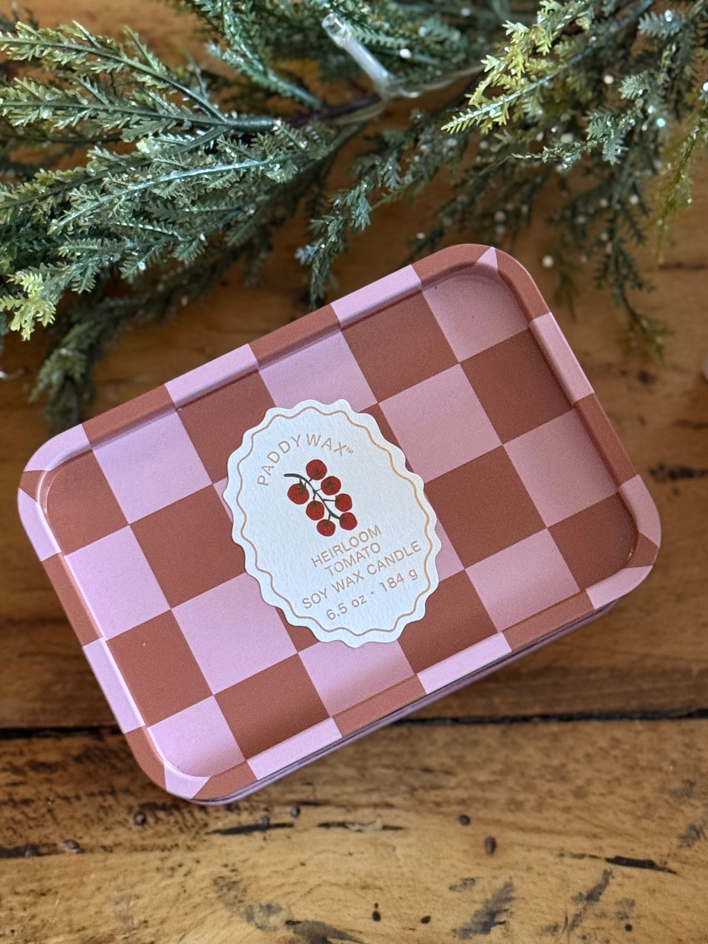 Bougie parfumée boîte métal Tomato Vine 🍅
