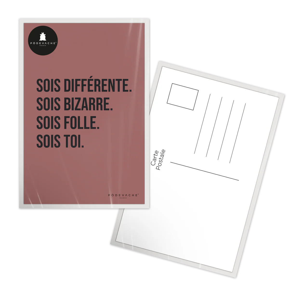 Carte postale SOIS TOI