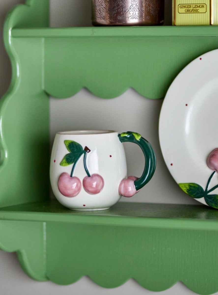 Petite assiette cerise