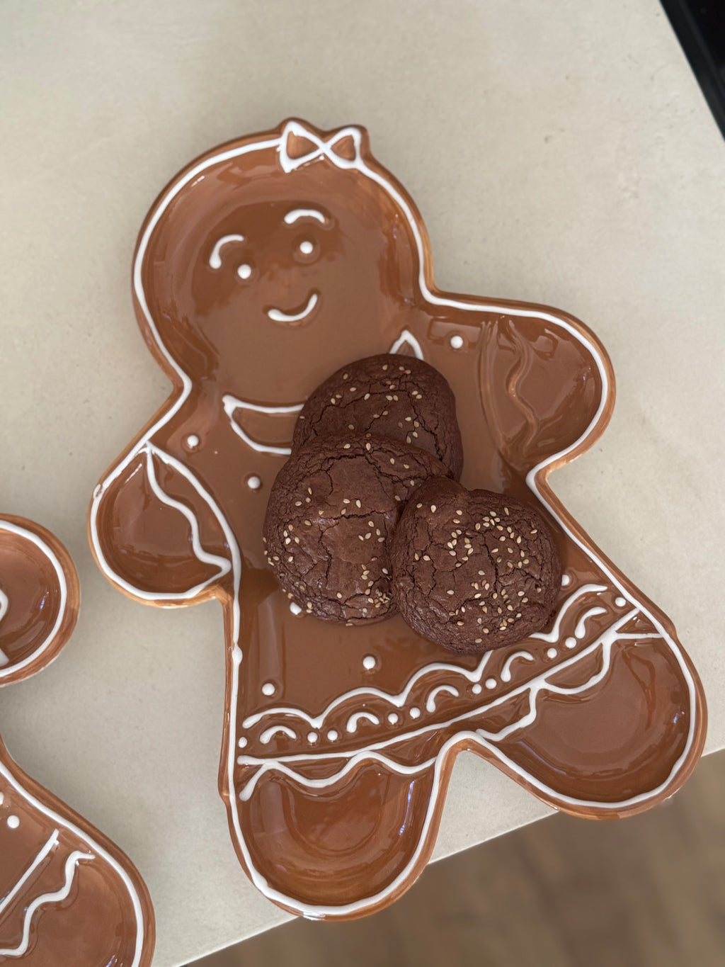 Plateau / assiette de présentation biscuit
