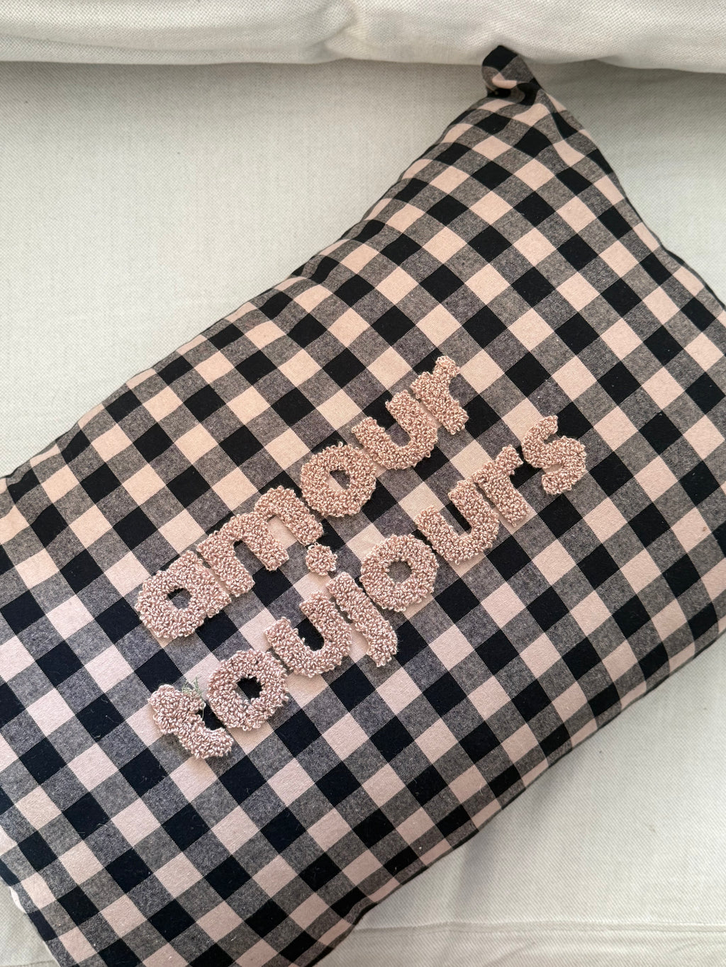Coussin AMOUR TOUJOURS 🤎