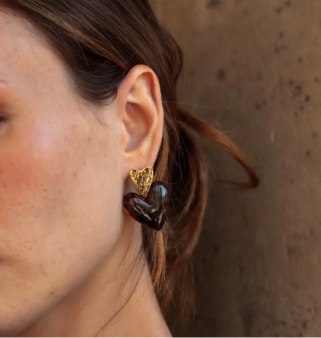 Boucles d’oreilles léopard