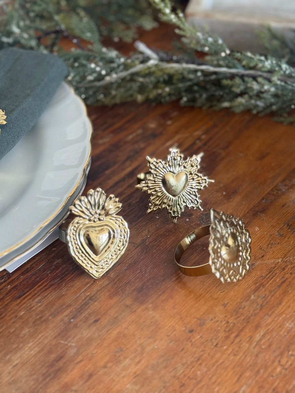 Ronds de serviettes Ex-Voto