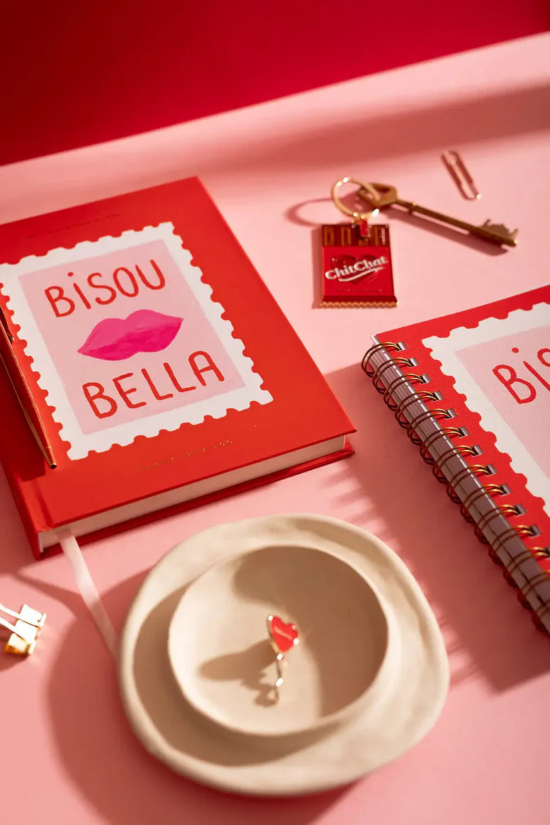 Livre de note rigide BISOU BELLA
