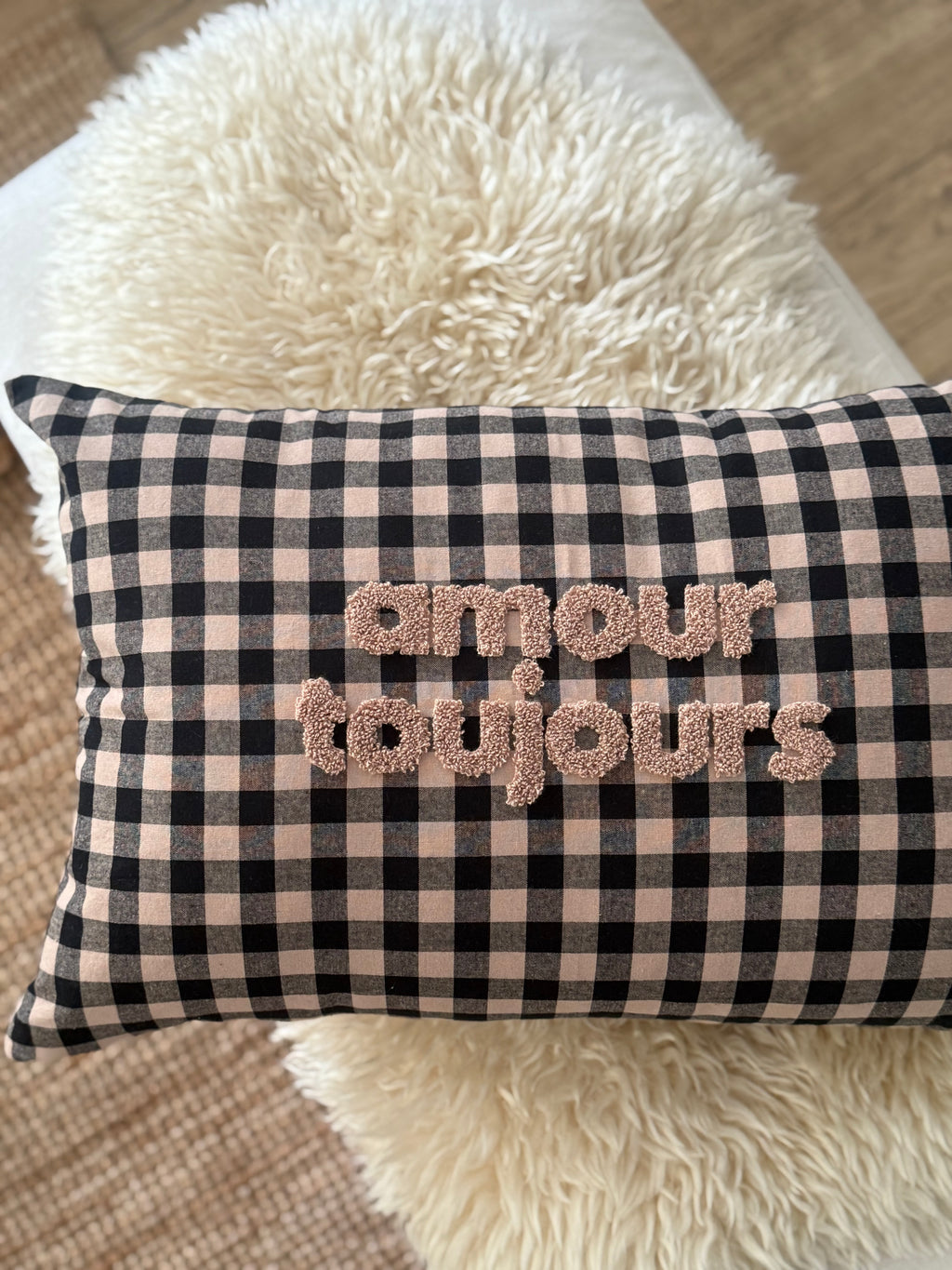 Coussin AMOUR TOUJOURS 🤎