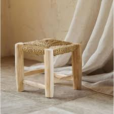 Petit tabouret artisanat marocain