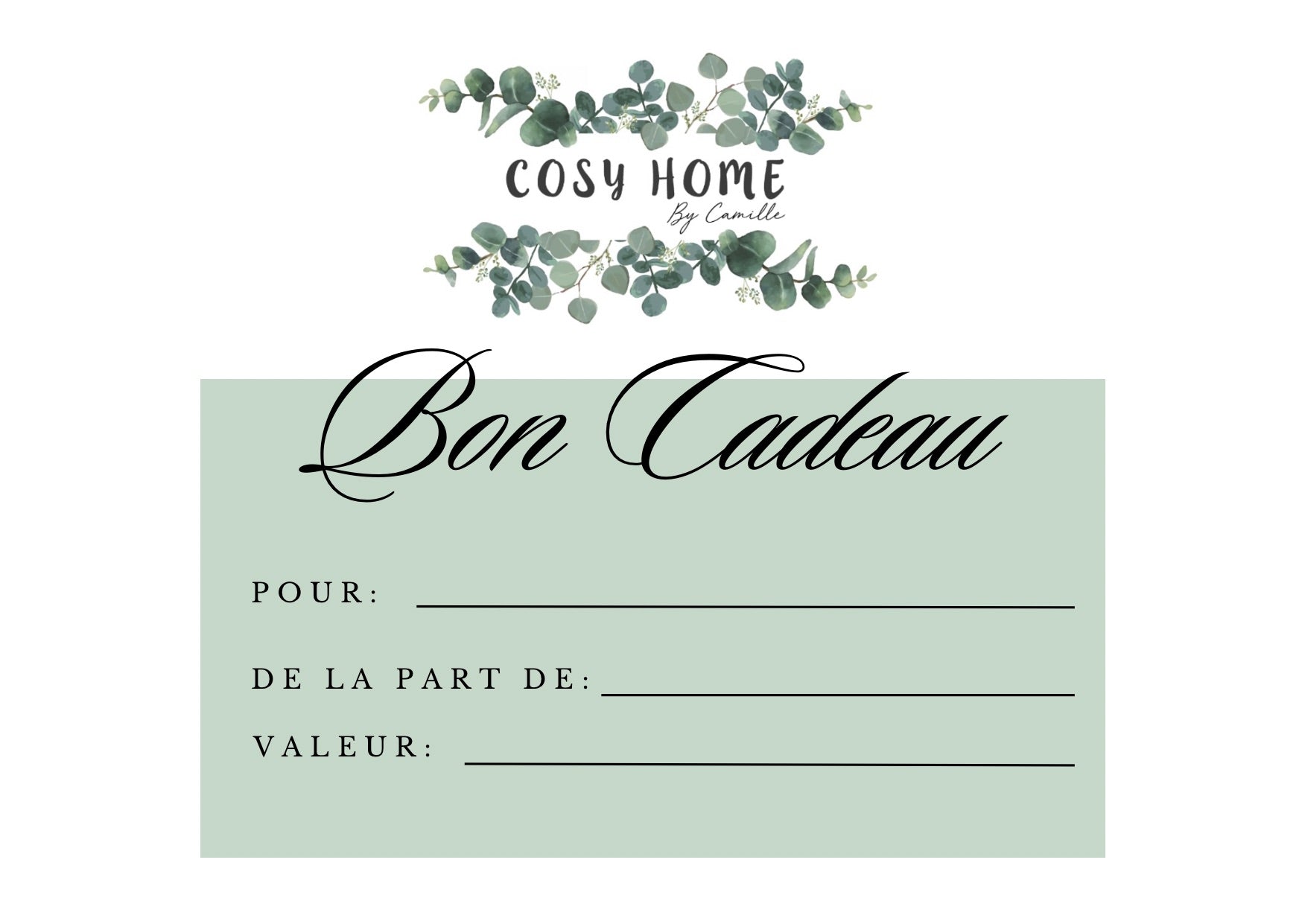 Carte cadeau
