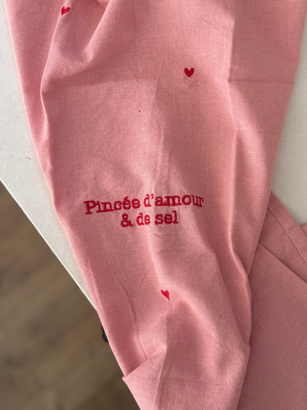 Torchon Pincée d’amour