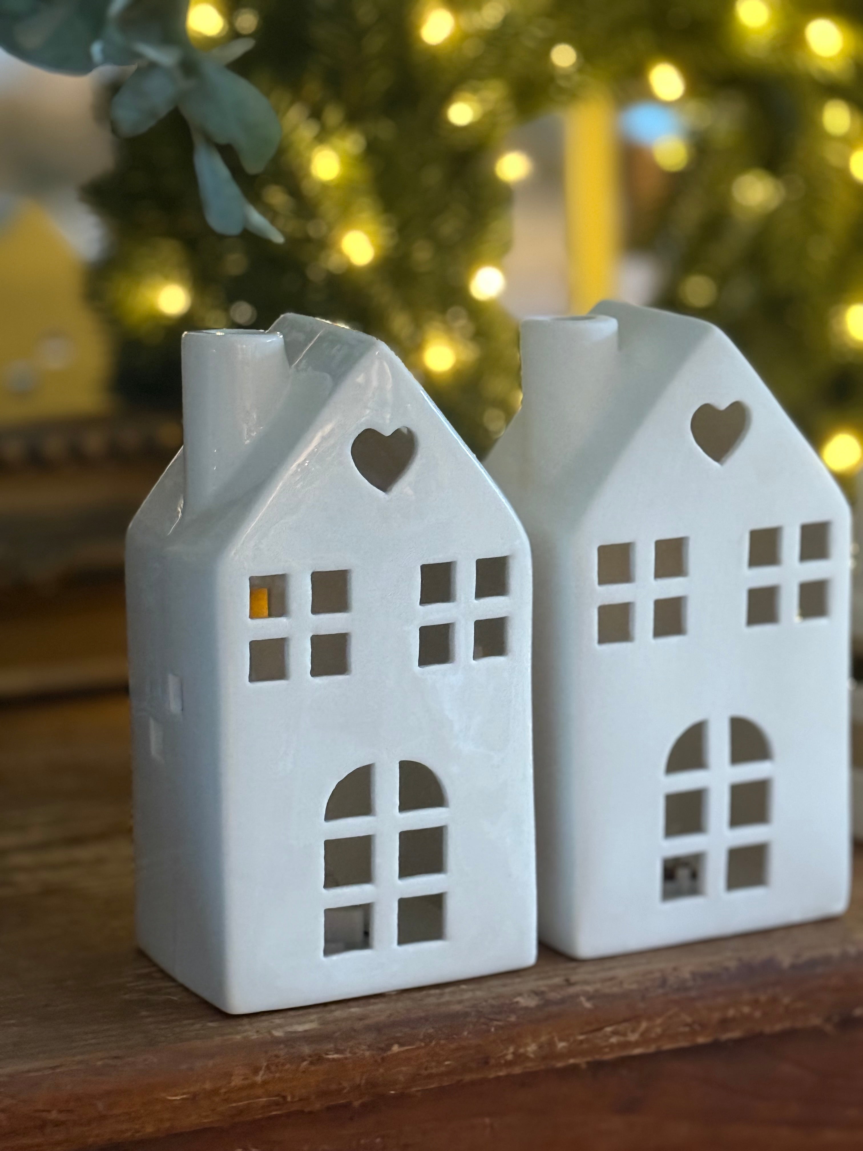 Photophore maison à led