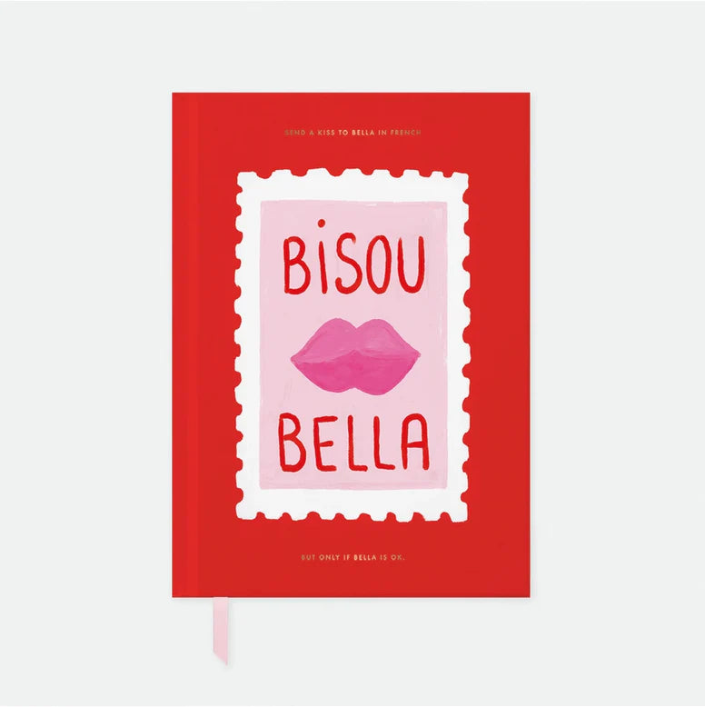 Livre de note rigide BISOU BELLA