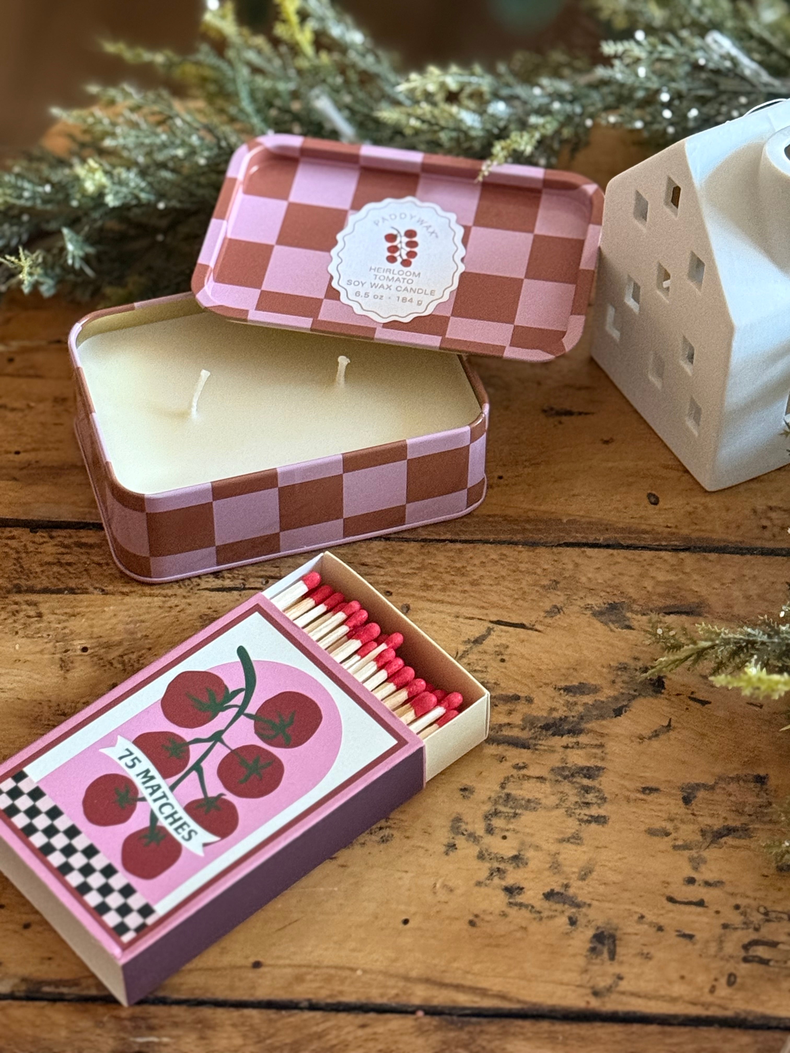 Boîte d’allumettes tomato vine