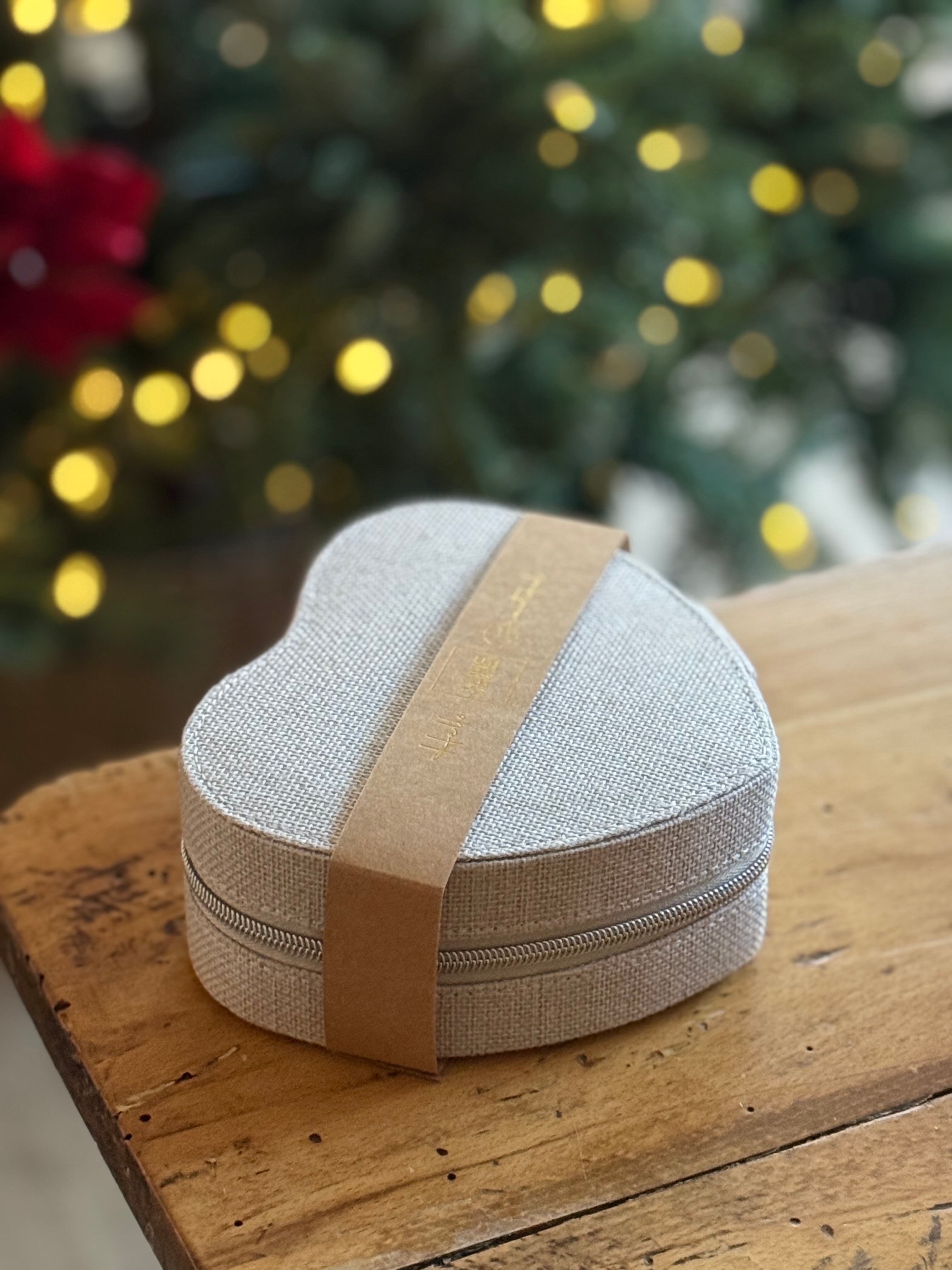 Boîte à bijoux cœur