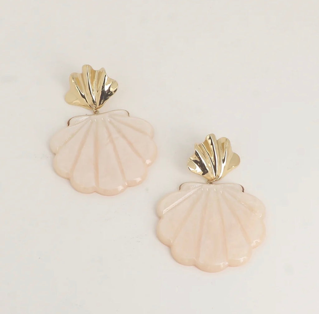 Boucles d’oreilles coquillages