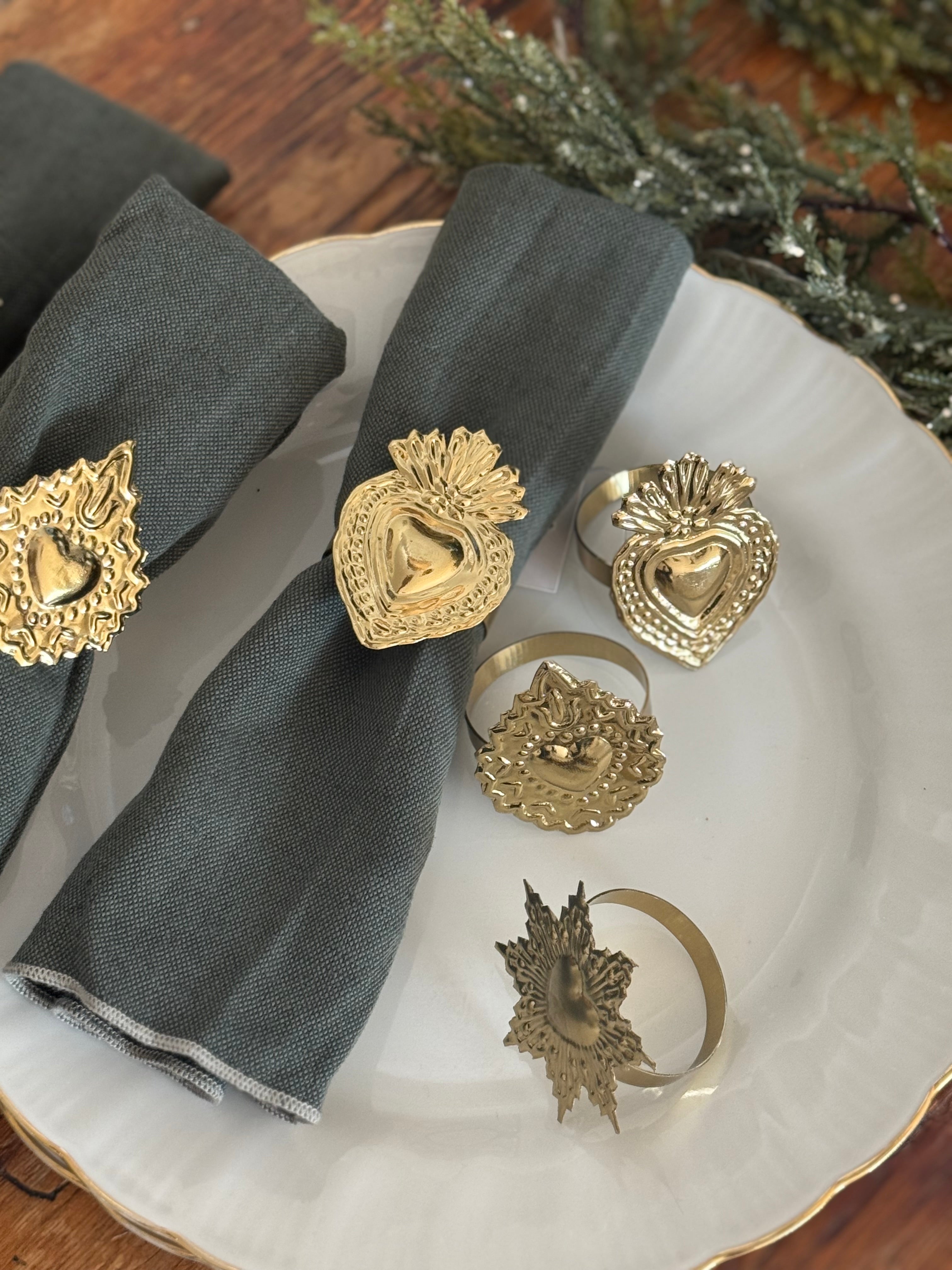 Ronds de serviettes Ex-Voto