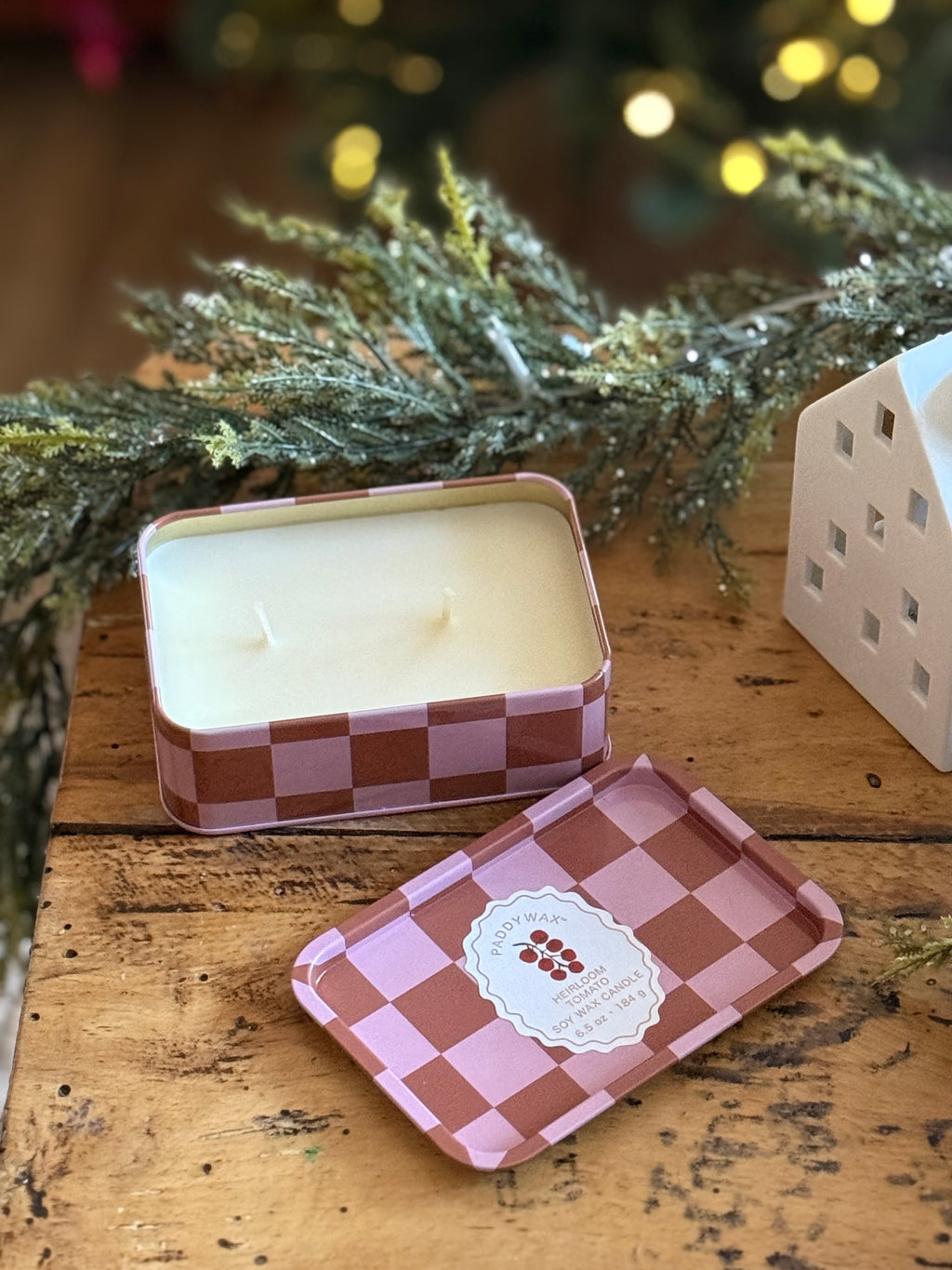 Bougie parfumée boîte métal Tomato Vine 🍅