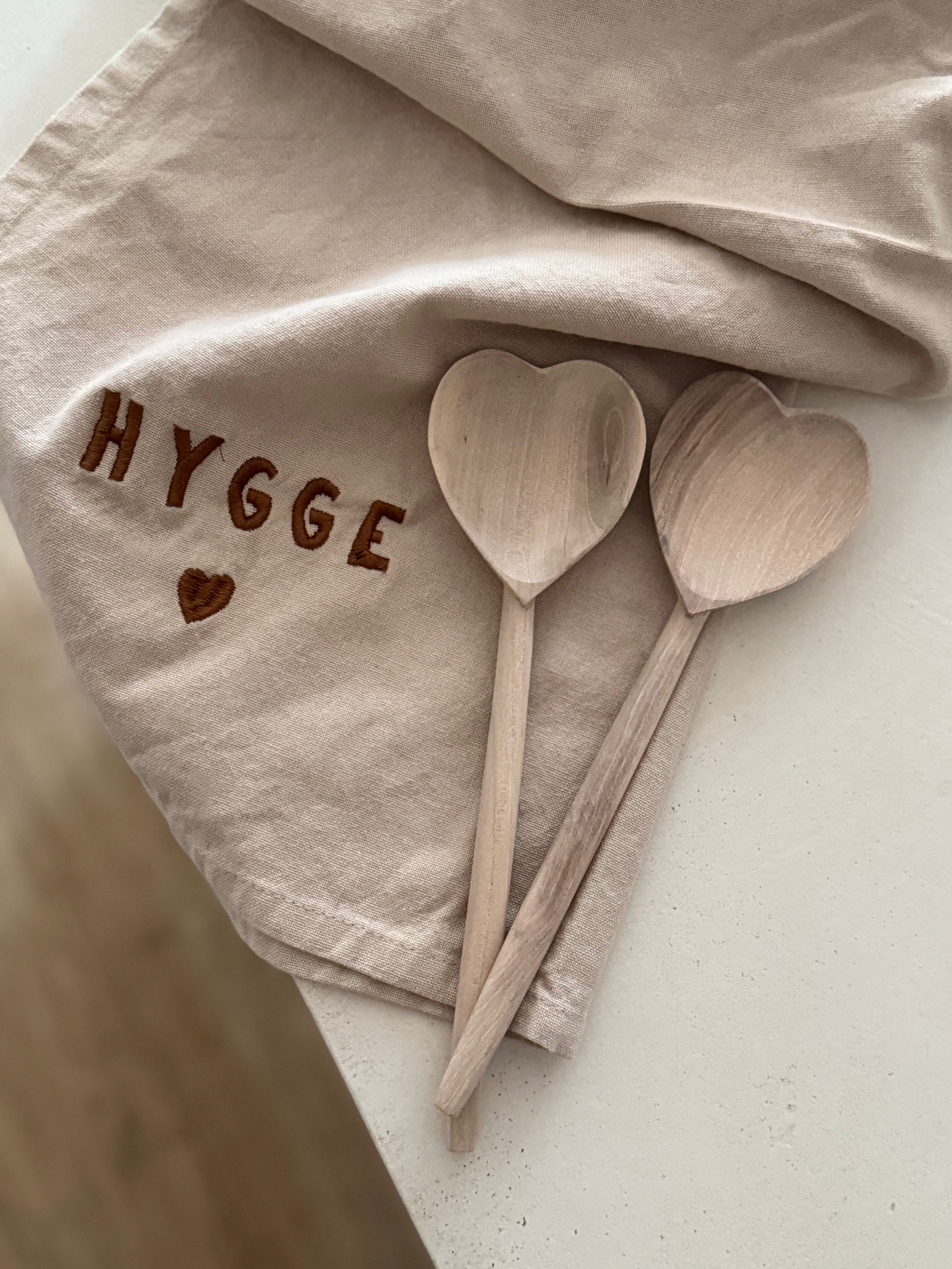 Cuillère en bois cœur