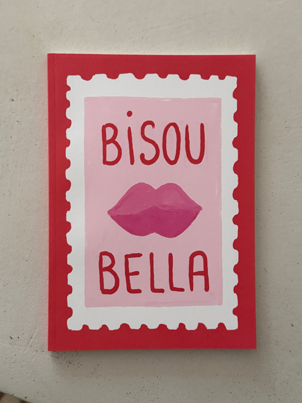 Carnet souple BISOU BELLA