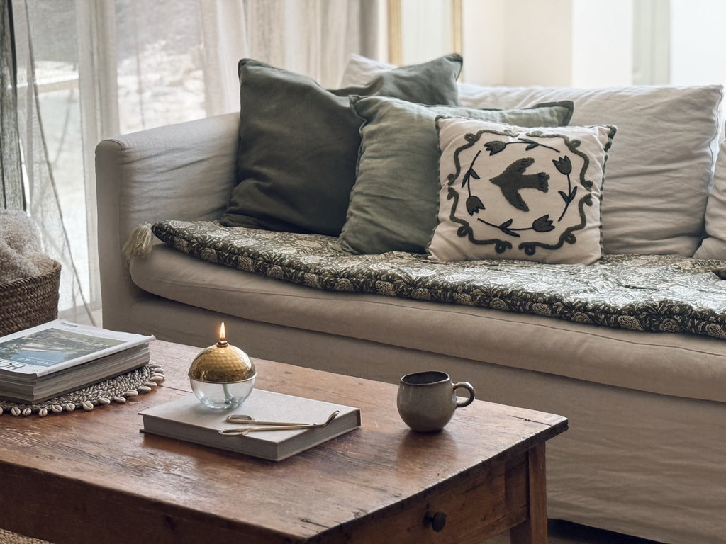Sofa covert kaki