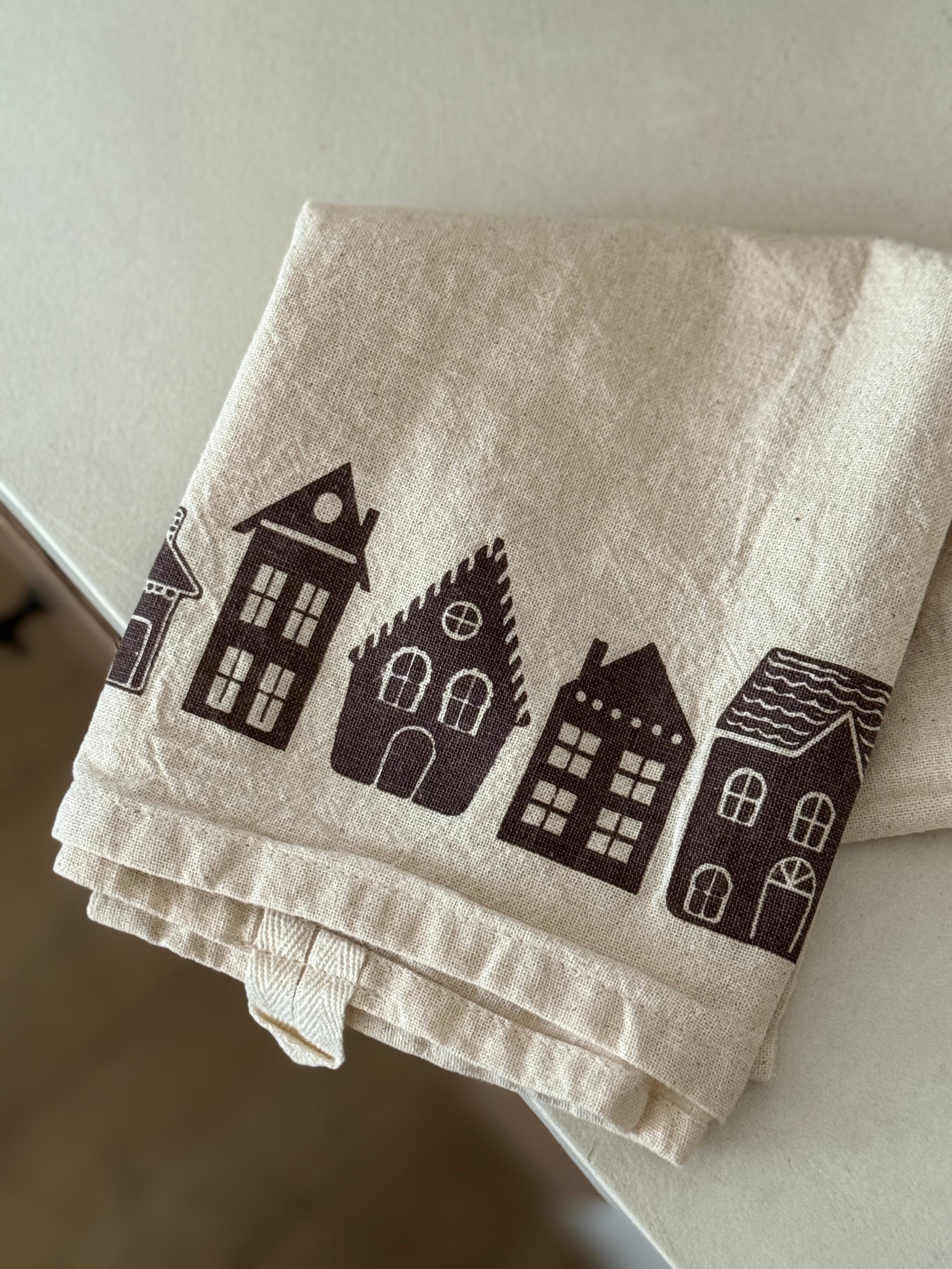 Torchons petites maisons