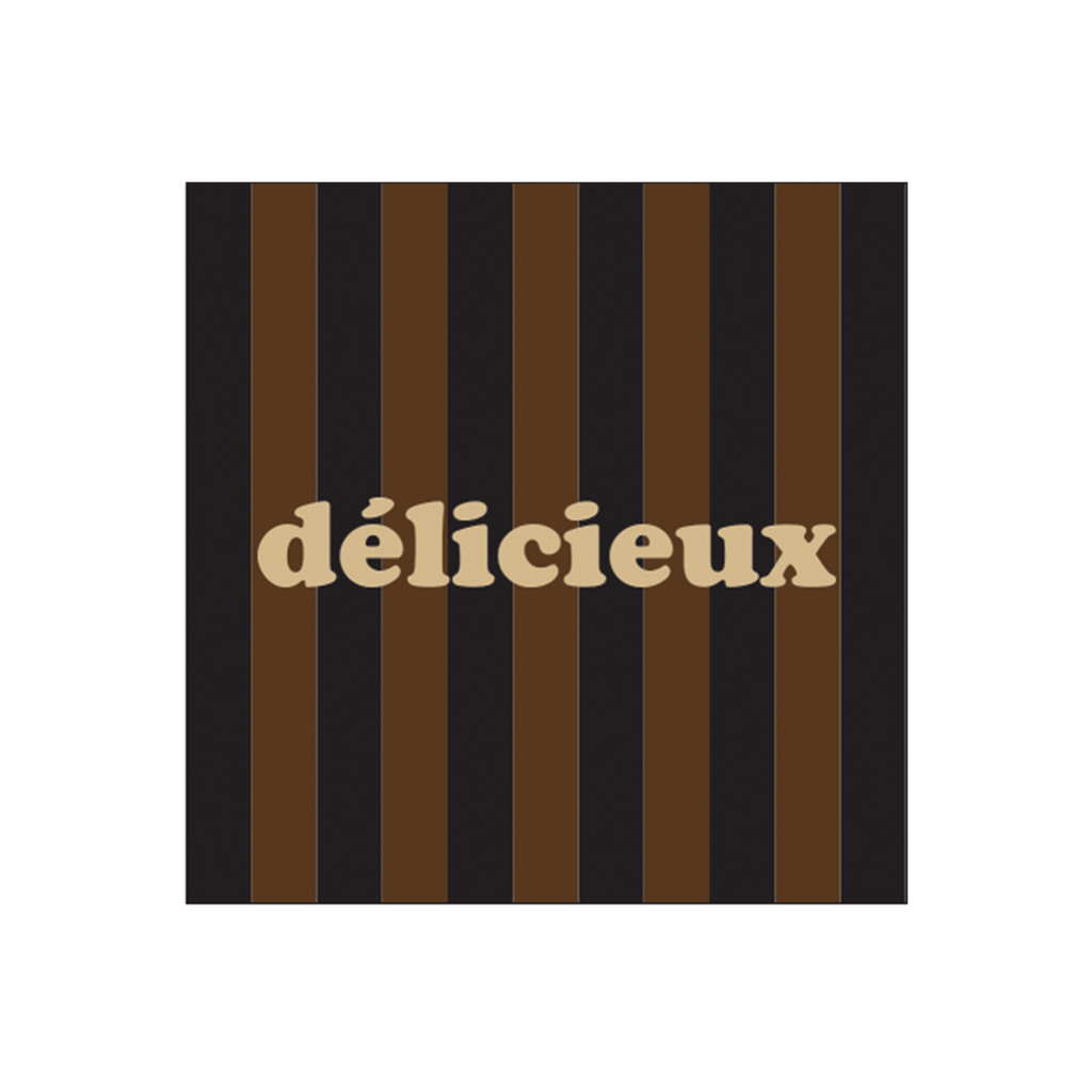 Serviettes en papier Délicieux